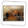 House with walls obtained by housing -inside view