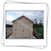 Garage en bois modele FRG 427540 - P