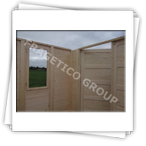 Garage en bois modele FRG 427540 - P