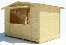 Chalet commercants Modele FRG - KTXM 3424