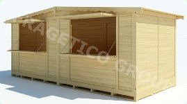 Chalet commercants Modele FRG - KTXS 5424