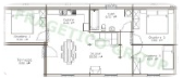 Plan maison en bois Modele  FRG 72+9T