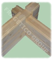 sistem de pereti chertati (blockhouse)