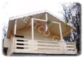 Casa din lemn 37 m2 - Model FRG 28 + 9T