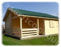 Casa din lemn 41 m2 - Model FRG 32 + 9T