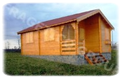 Casa din lemn 55 m2 - Model FRG 49 + 6T
