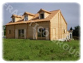 Casa din lemn 245 m2 - Model FRG 214 (107P+107E) + 31G