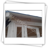 Gazebo ottogonale FRG Glass con il lato di 2.296 m