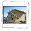 Casa con pareti di ossatura di legno tipo 
