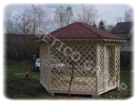 Gazebo in legno  FRG 4000 P
