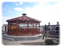 Gazebo in legno FRG - Octo 6000