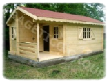Casa in legno 26 m2 - Modello FRG 21+5T