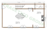 Piano casa in legno Modello FRG 87(39P+48E)+9T